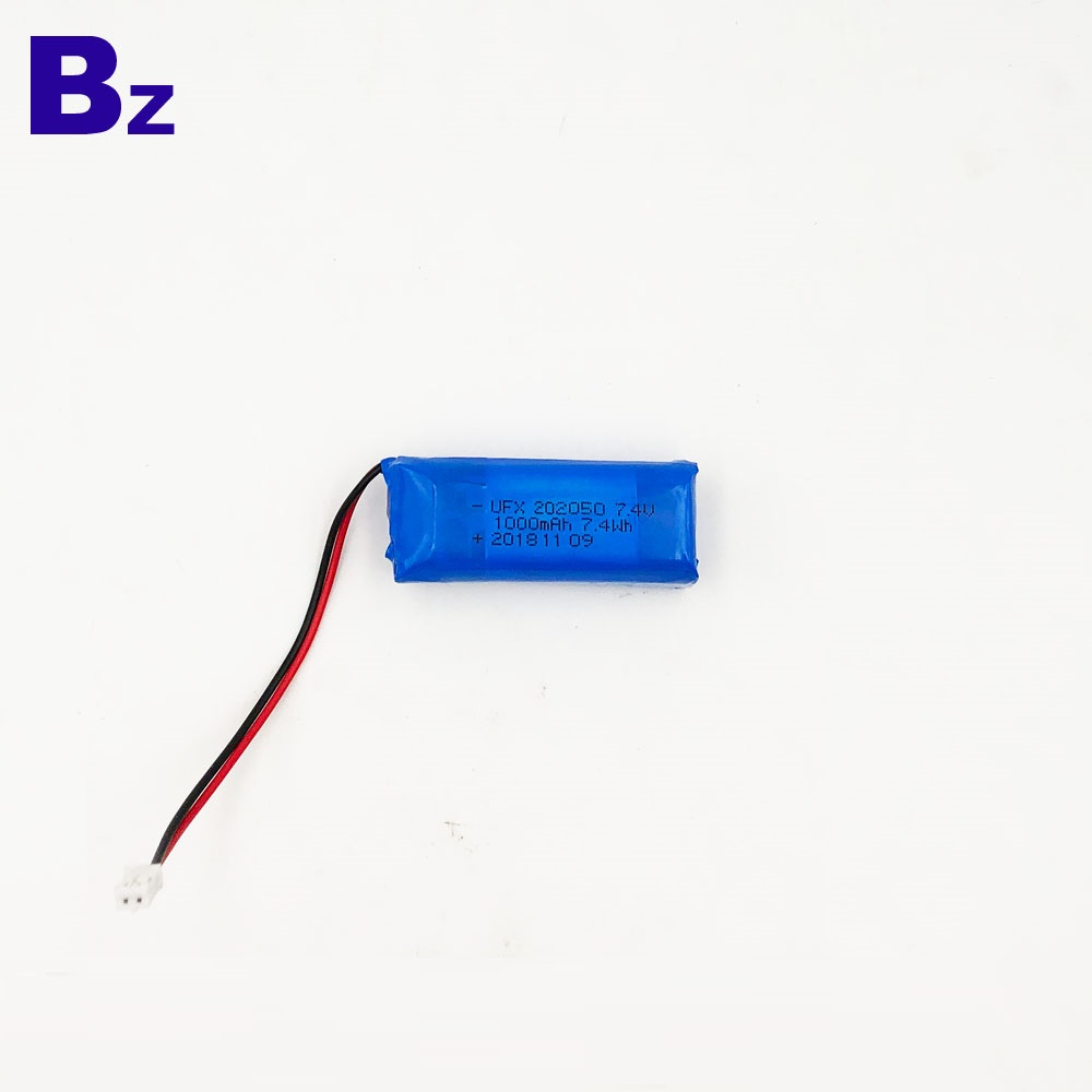 BZ 102050 2S 1000mAh 7.4V LiPo Battery