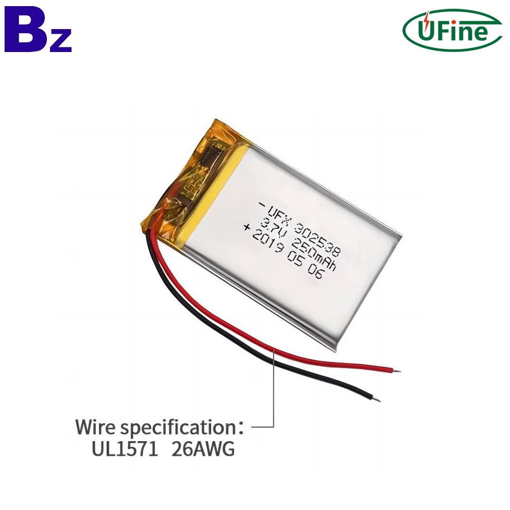 302538 3.7V Lipo Battery