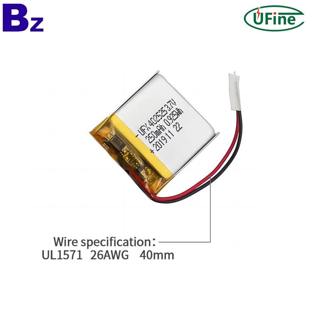 250mAh Battery for Forehead Thermometer