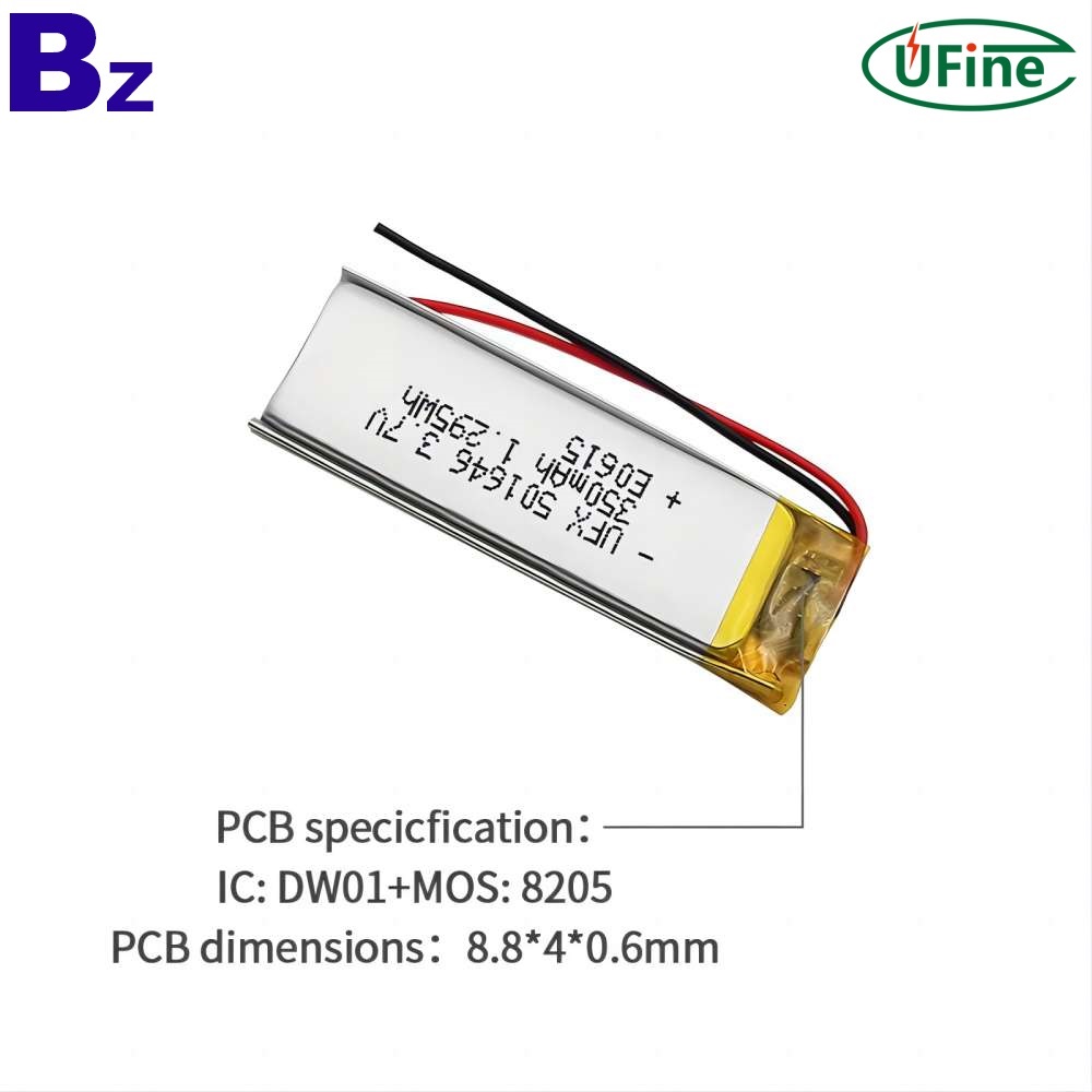 3.7V 350mAh Battery for Remote Control