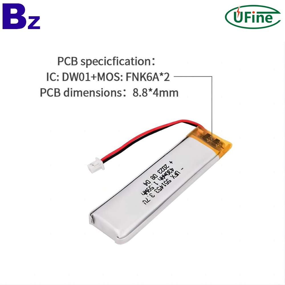 3.7V Lithium Ion Battery